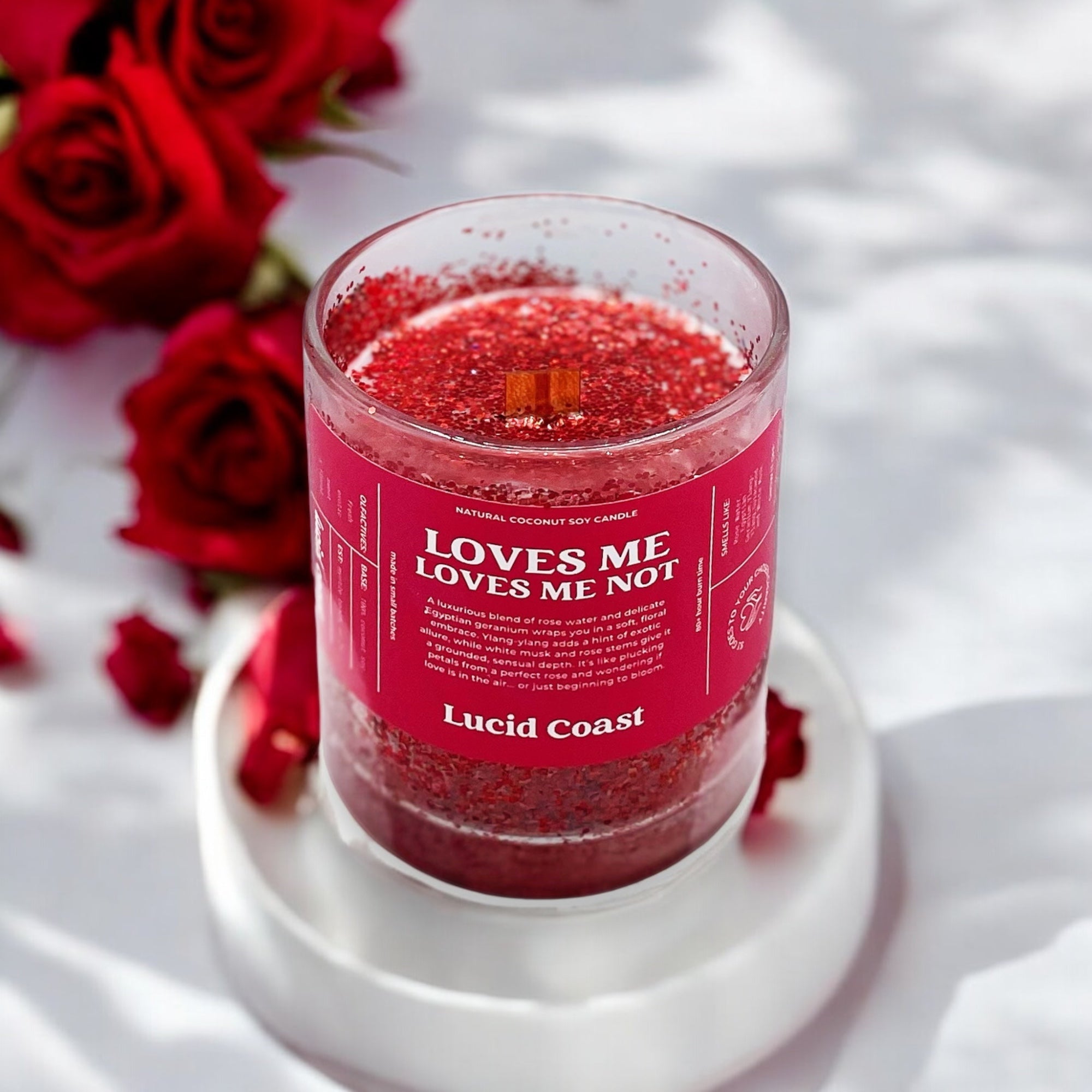 Loves Me, Loves Me Not | Valentine's Day Candle