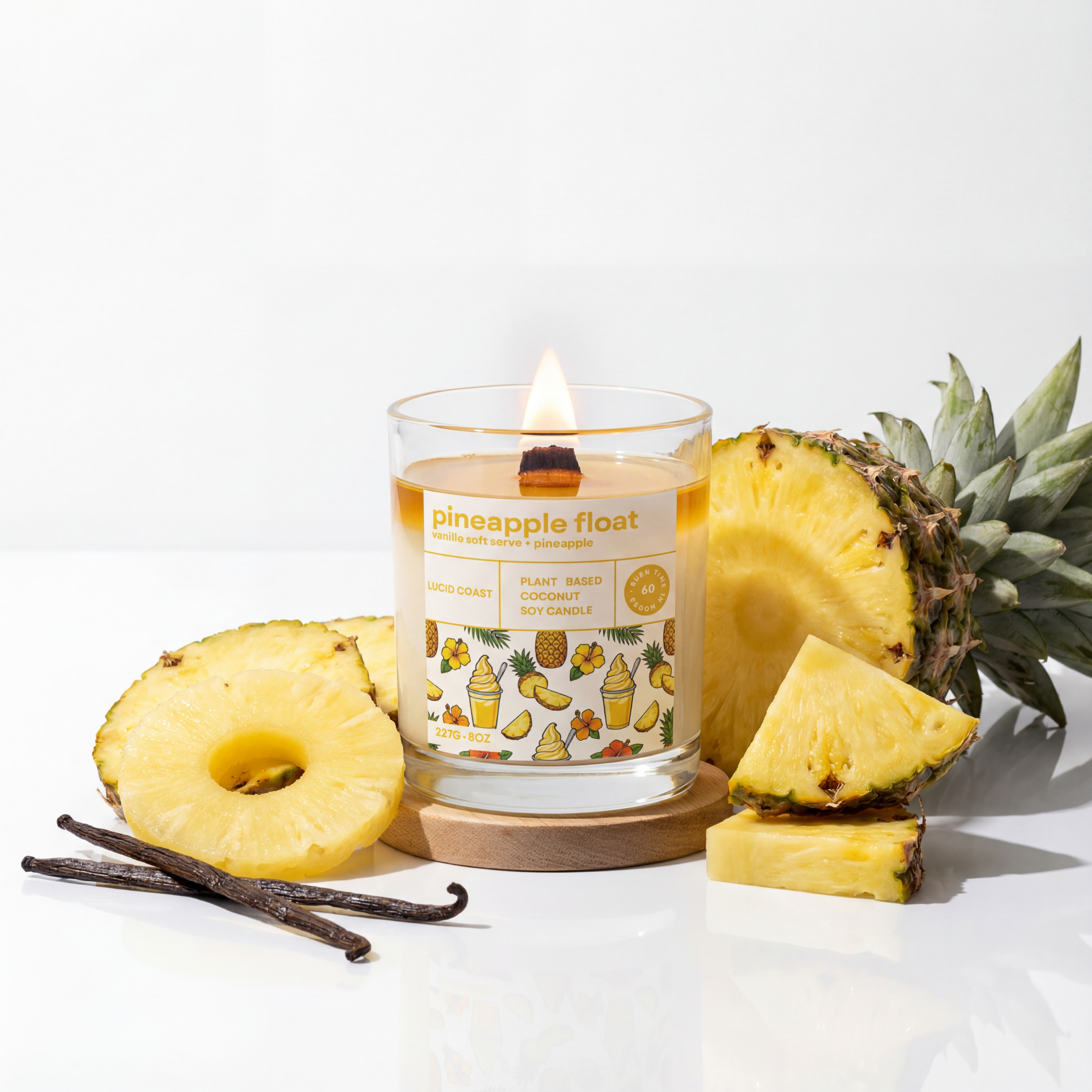 Pineapple Float Candle