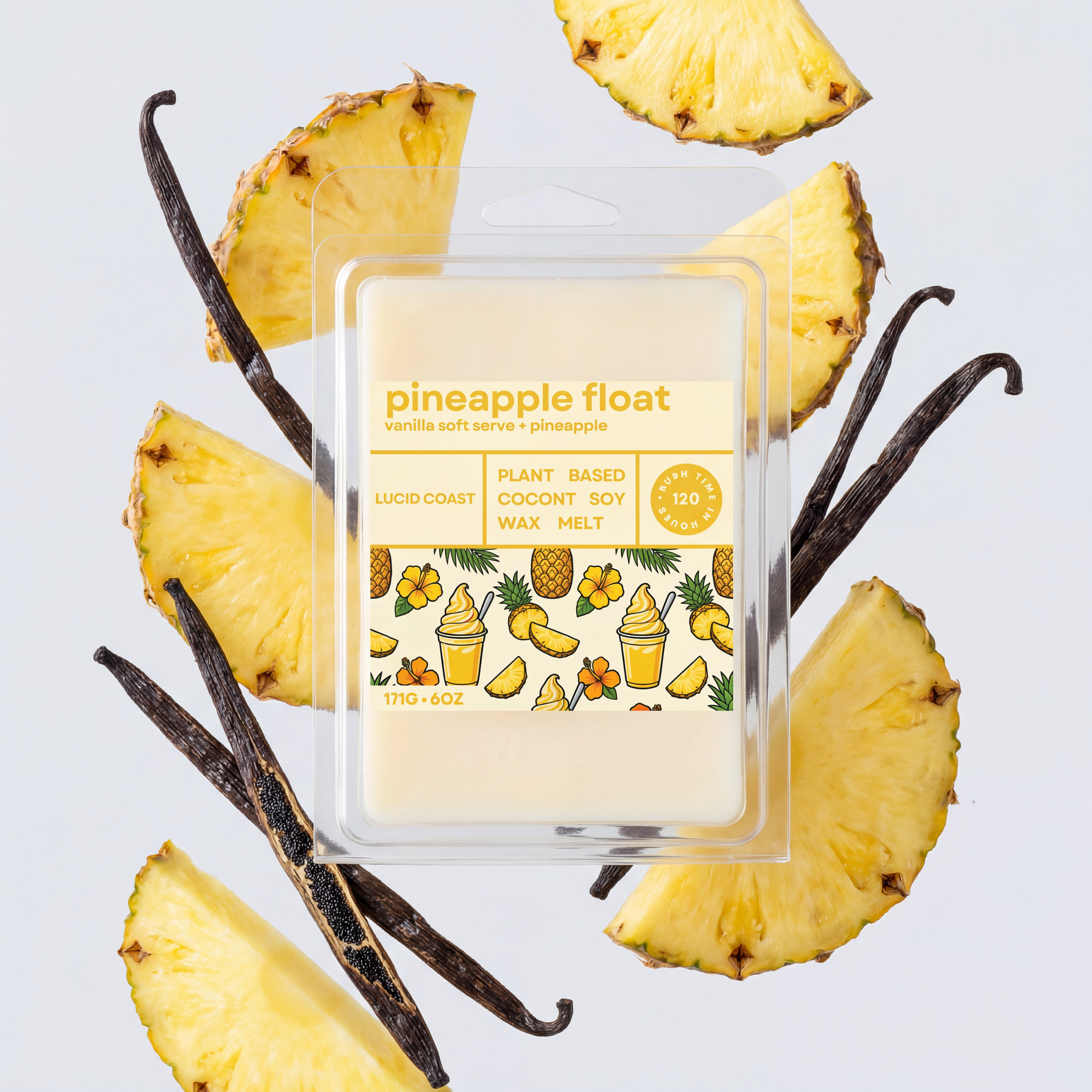 Pineapple Float Wax Melt