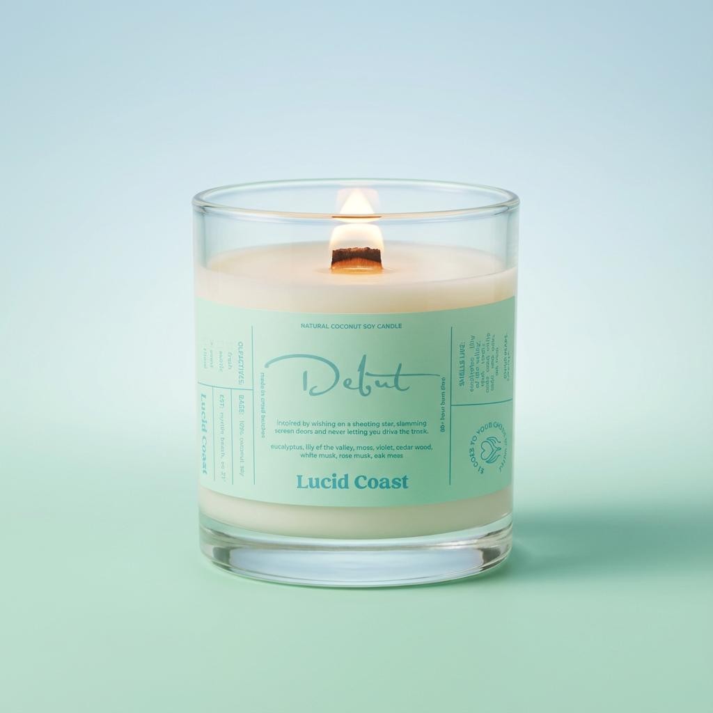 T.S. Debut Candle | Coconut Soy Lotion Candle