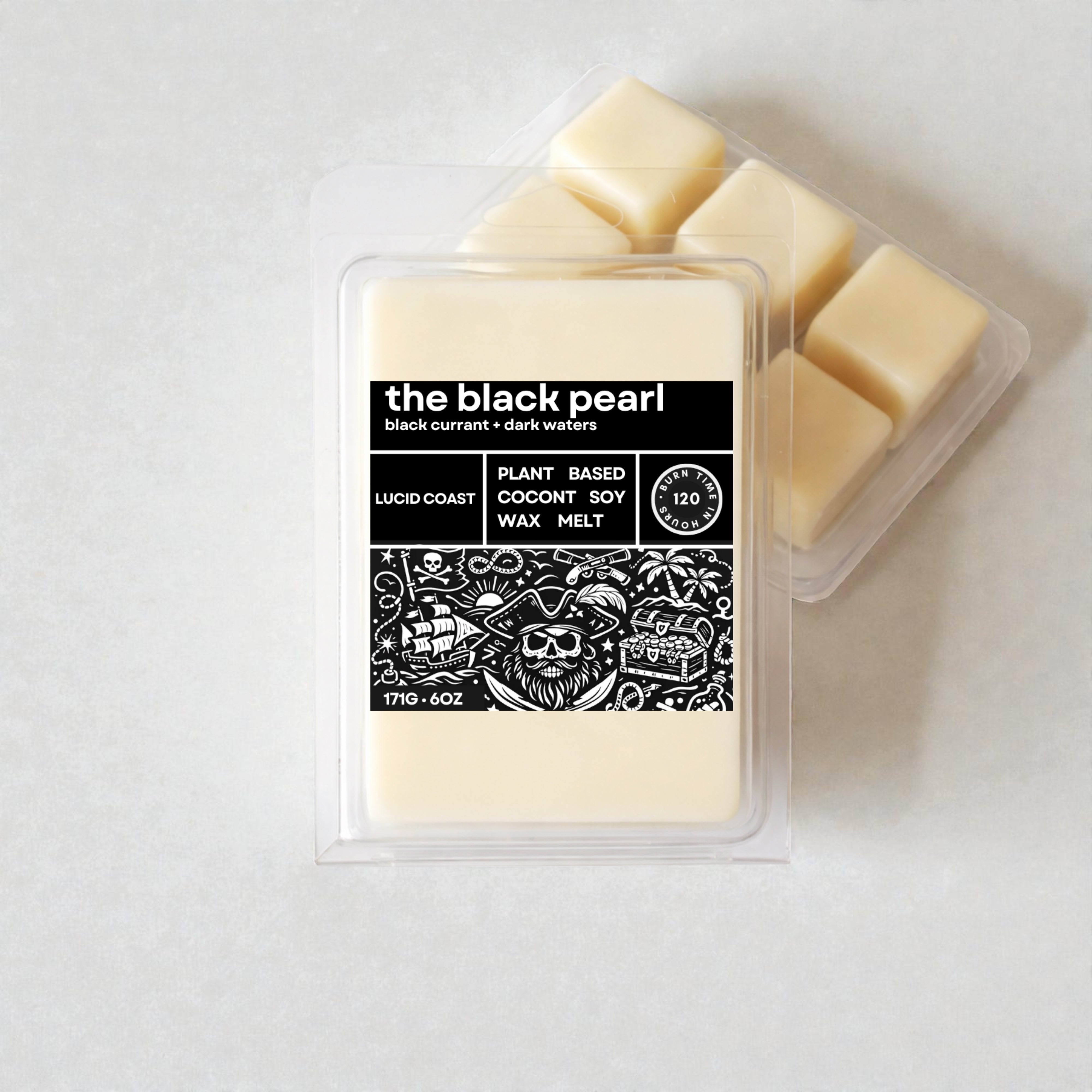 The Black Pearl Wax Melt