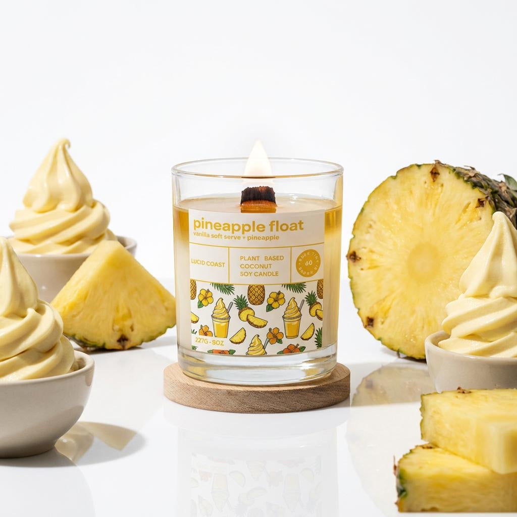 Pineapple Float Candle