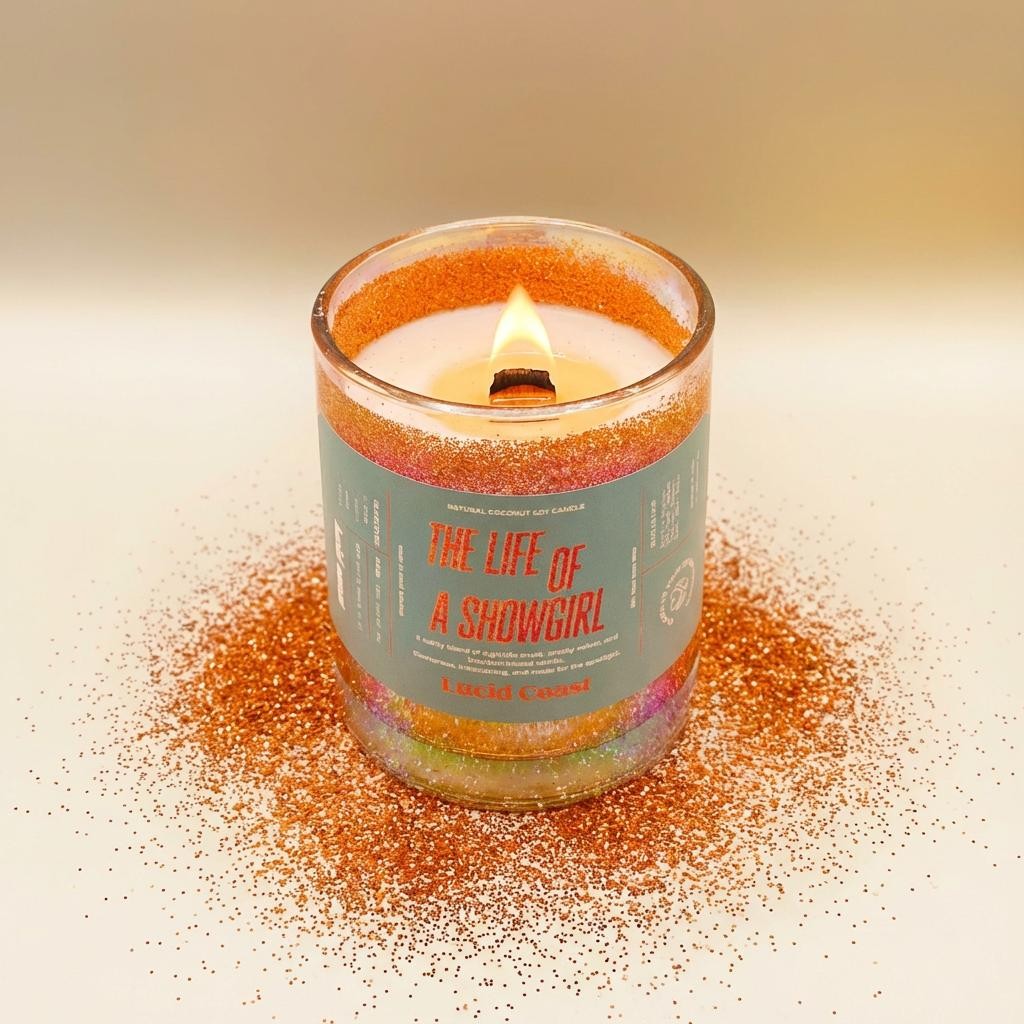 Showgirl Life Candle | Coconut Soy Lotion Candle