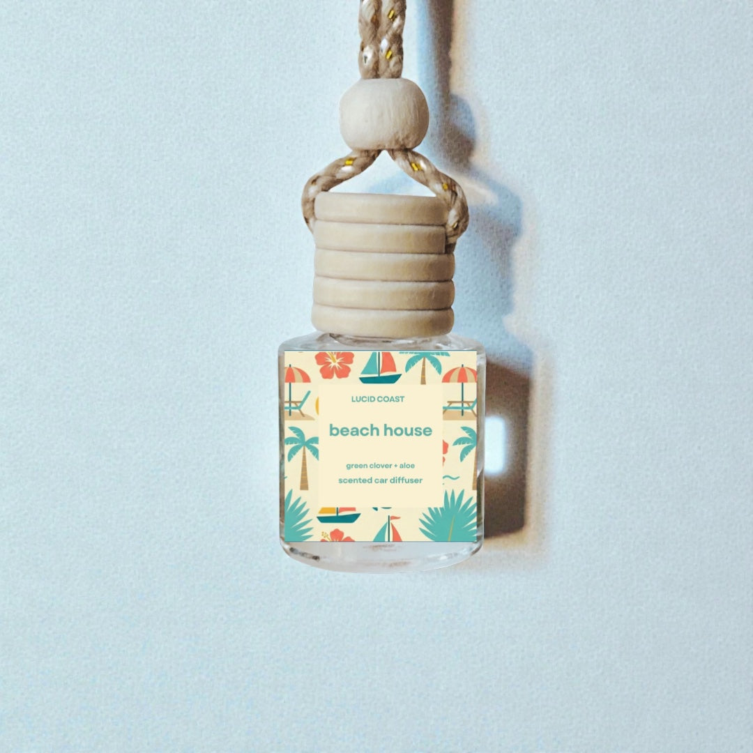 Scented Car Air Freshener - Long Lasting Car Diffuser