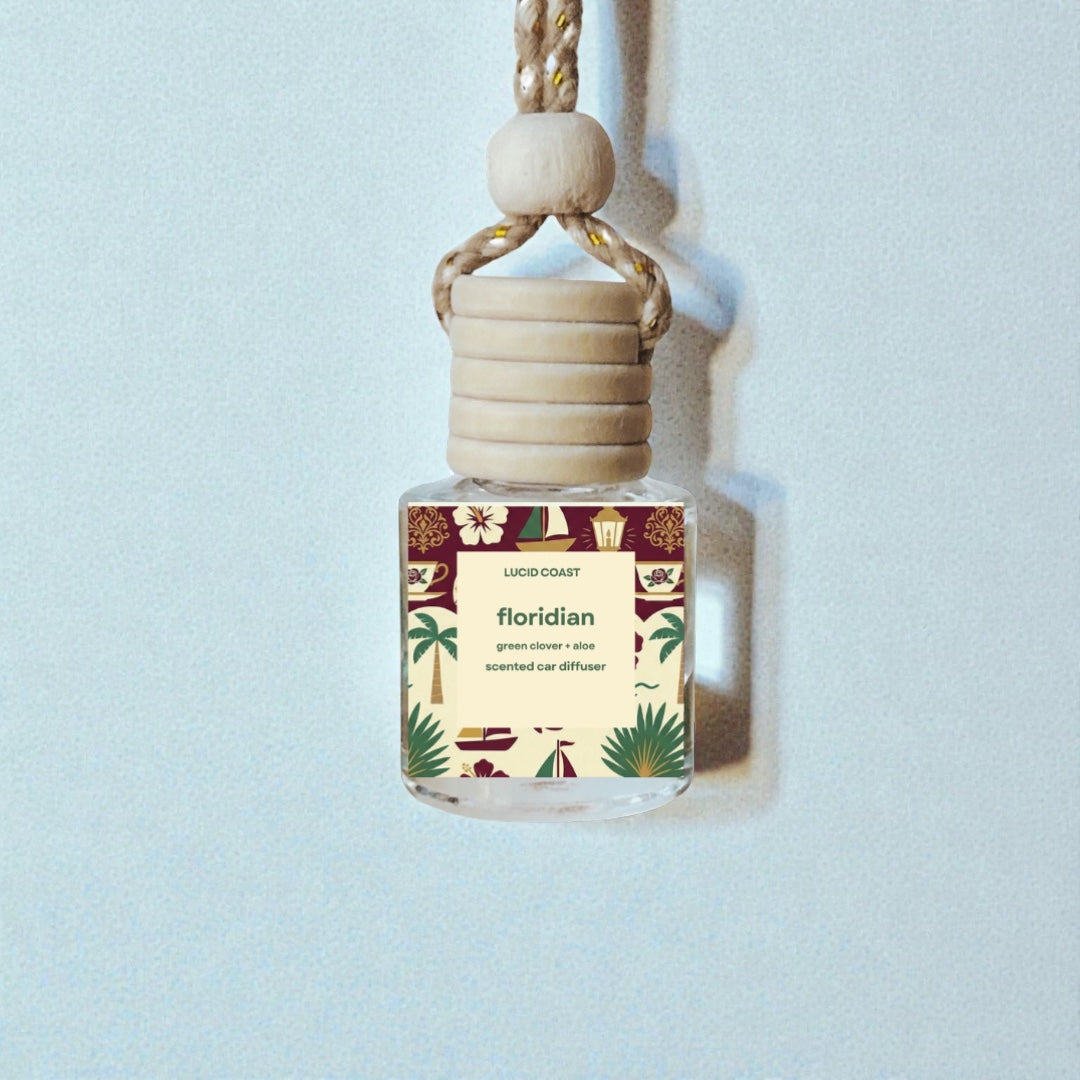 Scented Car Air Freshener - Long Lasting Car Diffuser
