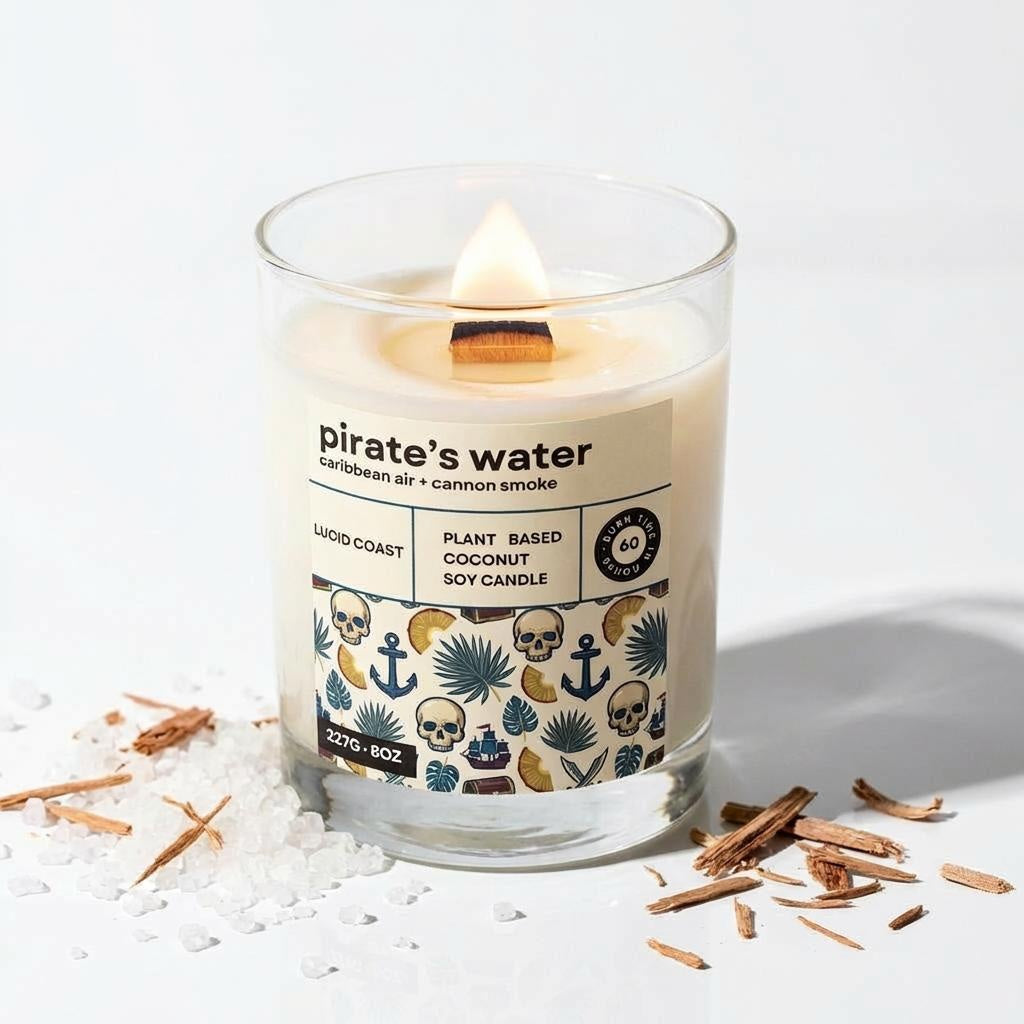 Pirate's Water Candle