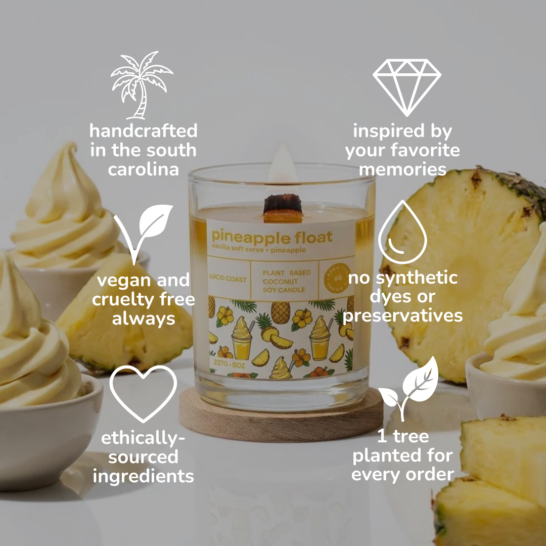 Pineapple Float Candle